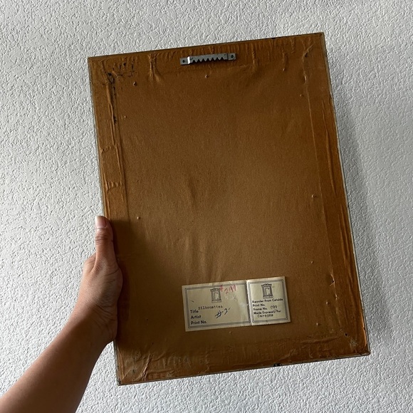 Vintage Catalda for Carson's Silhouettes Borghese Style Colonial Man Framed Art - Picture 3 of 6